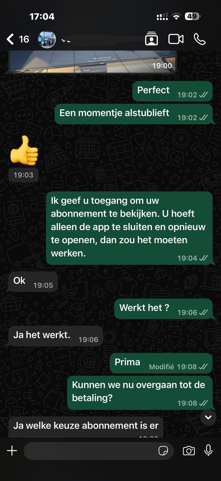 VoodIPTV abonnement klantreview